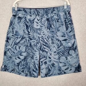 Speedo Men Swimwear M Blue‎ Trunks Outdoor Beach Surf Pockets